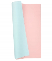 Изображение товара Пленка в листах для цветов розовый-голубой 